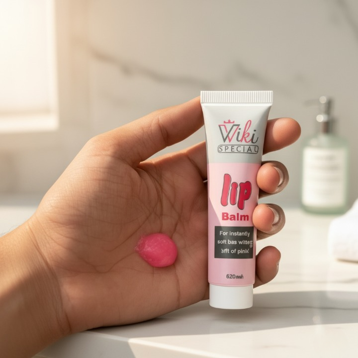 Wiki Pink Lip Balm – Hydrating & Soft Tint