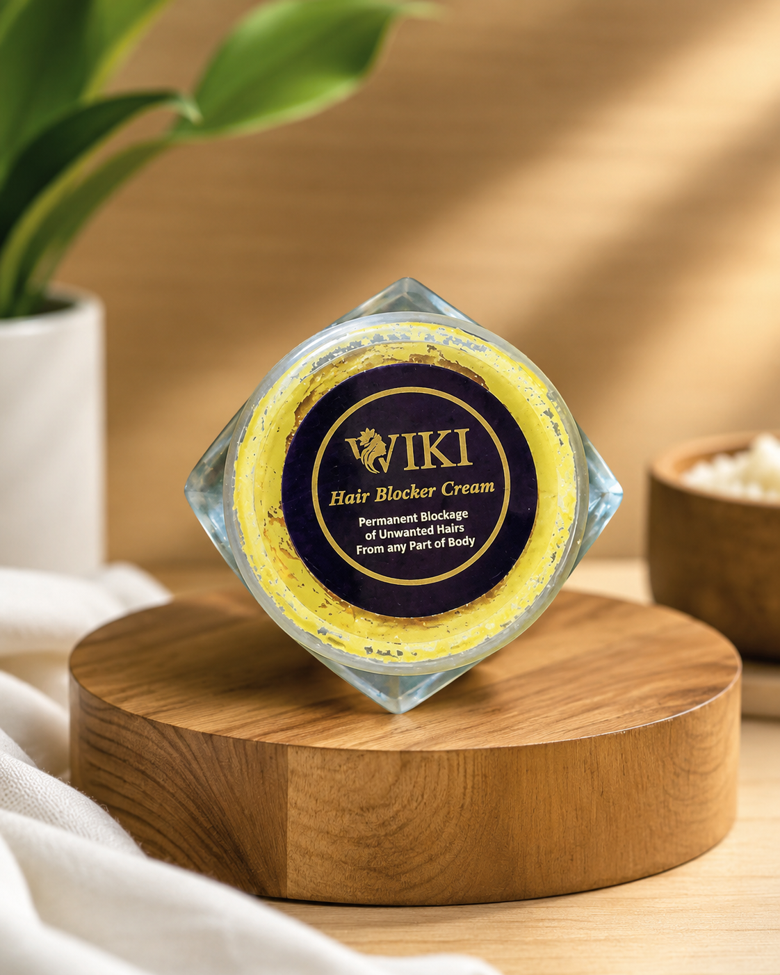 Wiki Hair Blocker Cream Smooth & Hair-Free Skin Solution