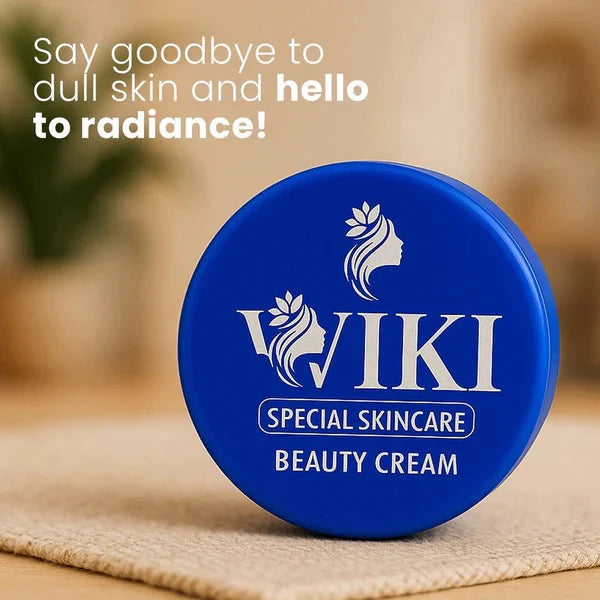 WIKI Night Cream Black & Blue – Brightening & Repair